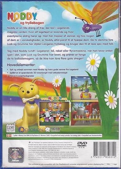 Noddy og Tryllebogen - PS2 (Genbrug)